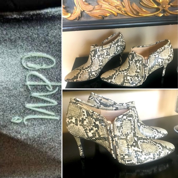 IMPO Snakeskin Bootie. - Picture 1 of 9